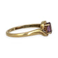 GOLD DEAL | 9ct Gold Twilight Spark Amethyst & Diamond Ring Size P 1/