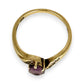 GOLD DEAL | 9ct (9K) Gold Amethyst Elegance Ring with Diamonds
