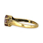 GOLD DEAL | 9ct (9K) Gold Amethyst Elegance Ring with Diamonds