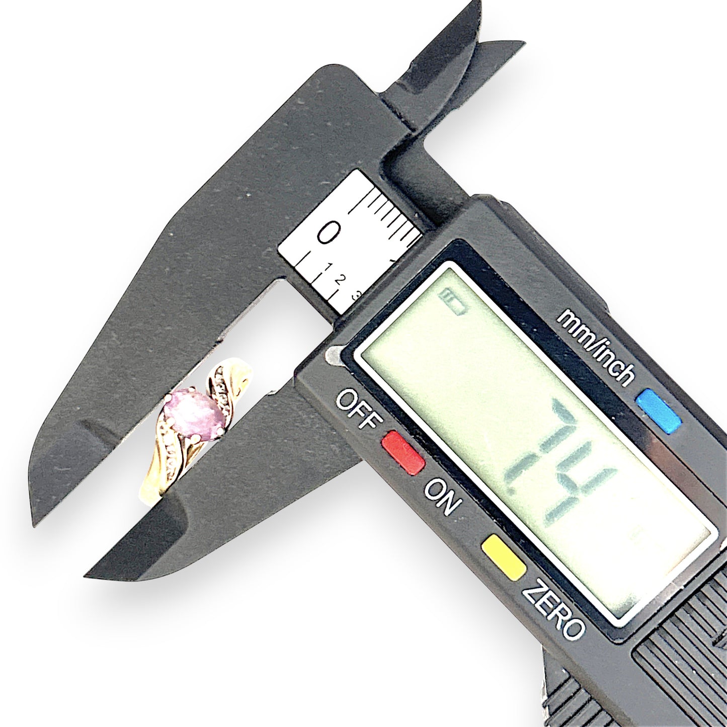 GOLD DEAL | 9ct (9K) Gold Amethyst Elegance Ring with Diamonds