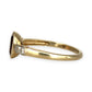 GOLD DEAL | 9ct (9K) Gold Crimson Grace Ruby & Diamond Ring Size P