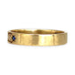 GOLD DEAL | 9ct Gold Celestial Band – Blue Sapphire Star Trio