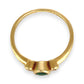GOLD DEAL | 9kt Gold Emerald Heirloom Ring Size Z 1/2