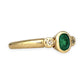 GOLD DEAL | 9kt Gold Emerald Heirloom Ring Size Z 1/2