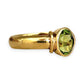 GOLD DEAL | 9ct Gold Peridot Ring – A Burst of Yellow-Green Radiance
