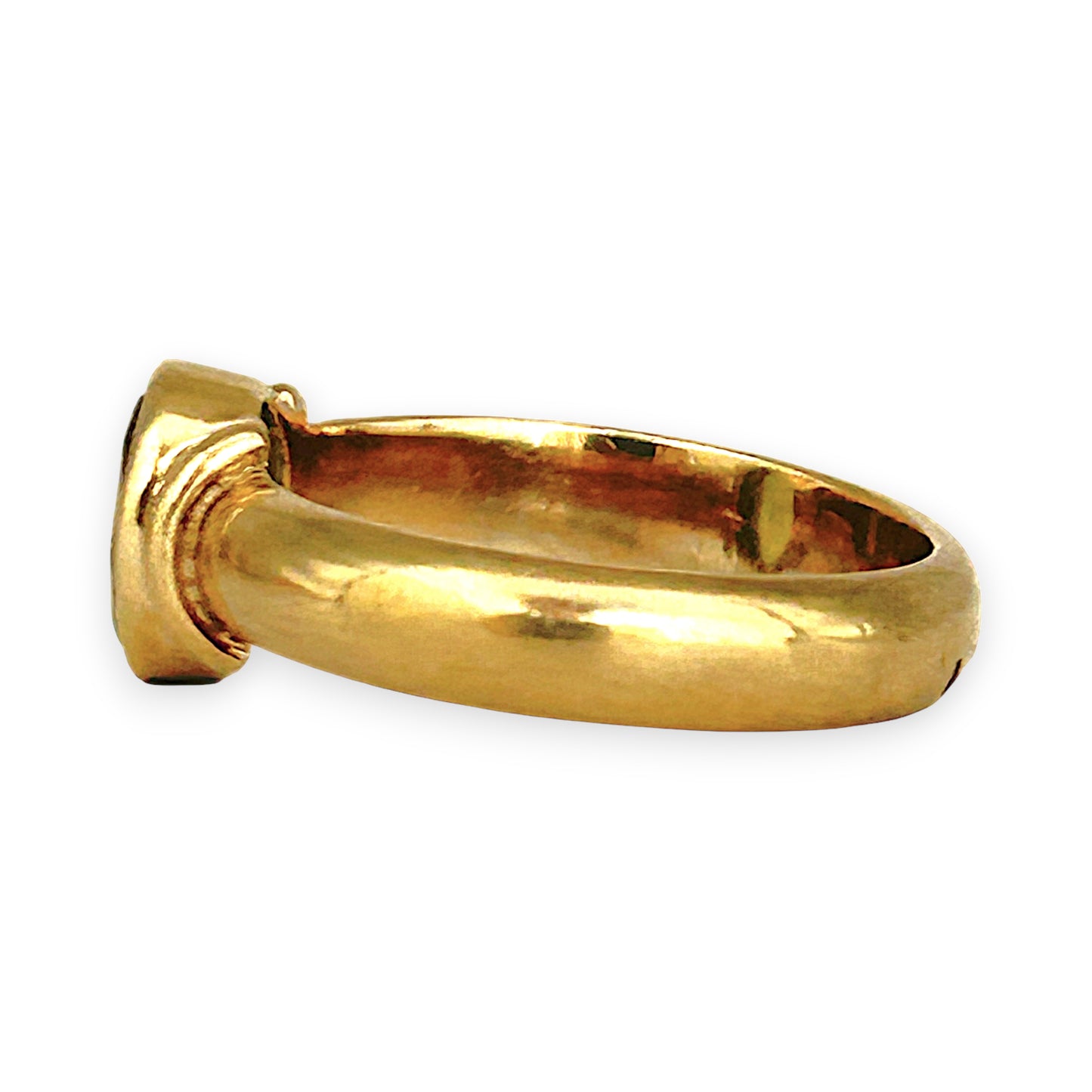 GOLD DEAL | 9ct Gold Peridot Ring – A Burst of Yellow-Green Radiance