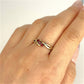 GOLD DEAL | 9ct Gold Garnet Trinity Ring – A Trio of Passion and Harmony