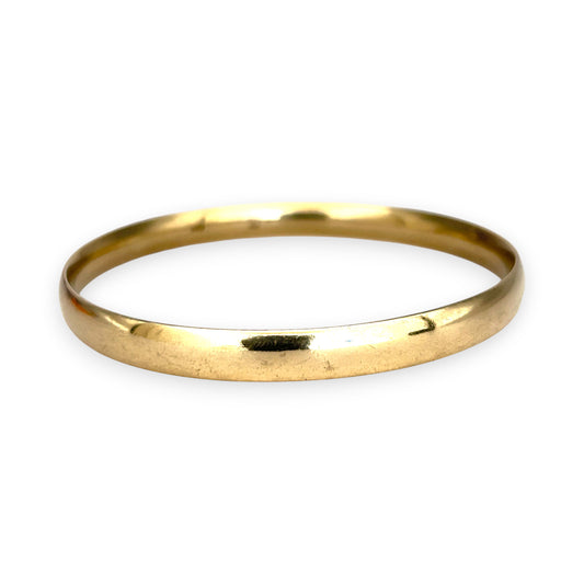 GOLD DEAL | 10ct (10K) NZ Gold MHJ Signature Classic Solid 30.66g Bangle