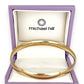 GOLD DEAL | 10ct (10K) NZ Gold MHJ Signature Classic Solid 30.66g Bangle