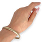GOLD DEAL | 10ct (10K) NZ Gold MHJ Signature Classic Solid 30.66g Bangle