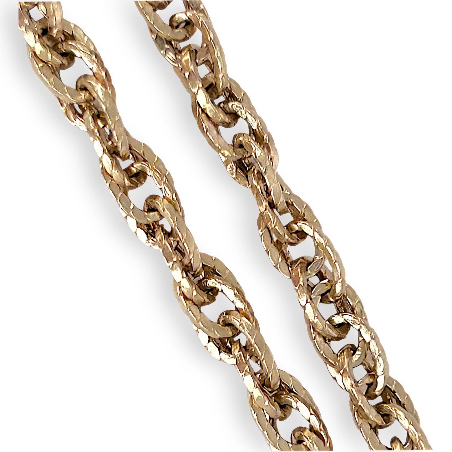 GOLD DEAL | 10ct (10K) Multilink Gold Bracelet 19cm Textured Elegance by Michael HIll