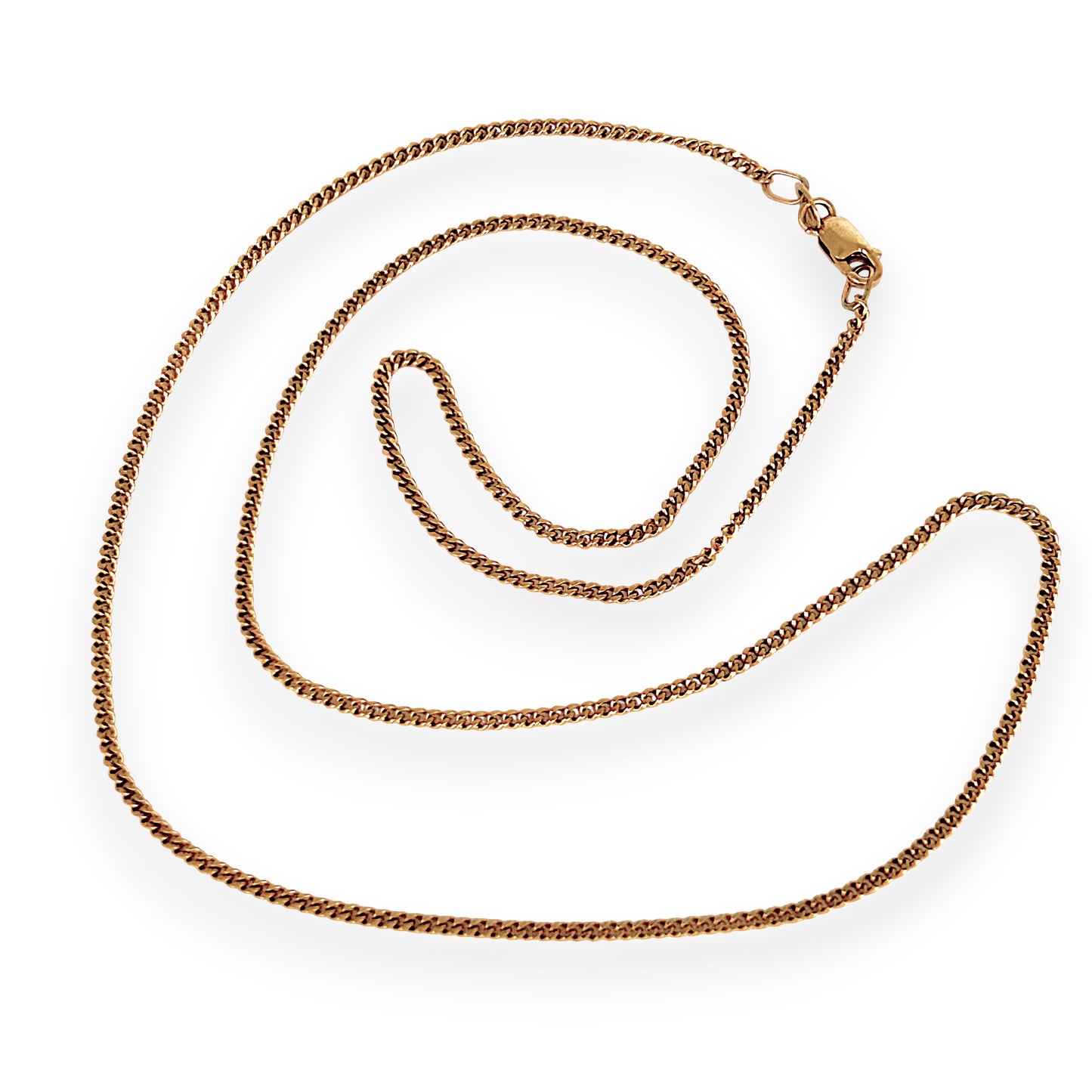 GOLD DEAL | 10ct (10K) Gold Michael HIll Classic Soft Round Curb Link Chain 51cm