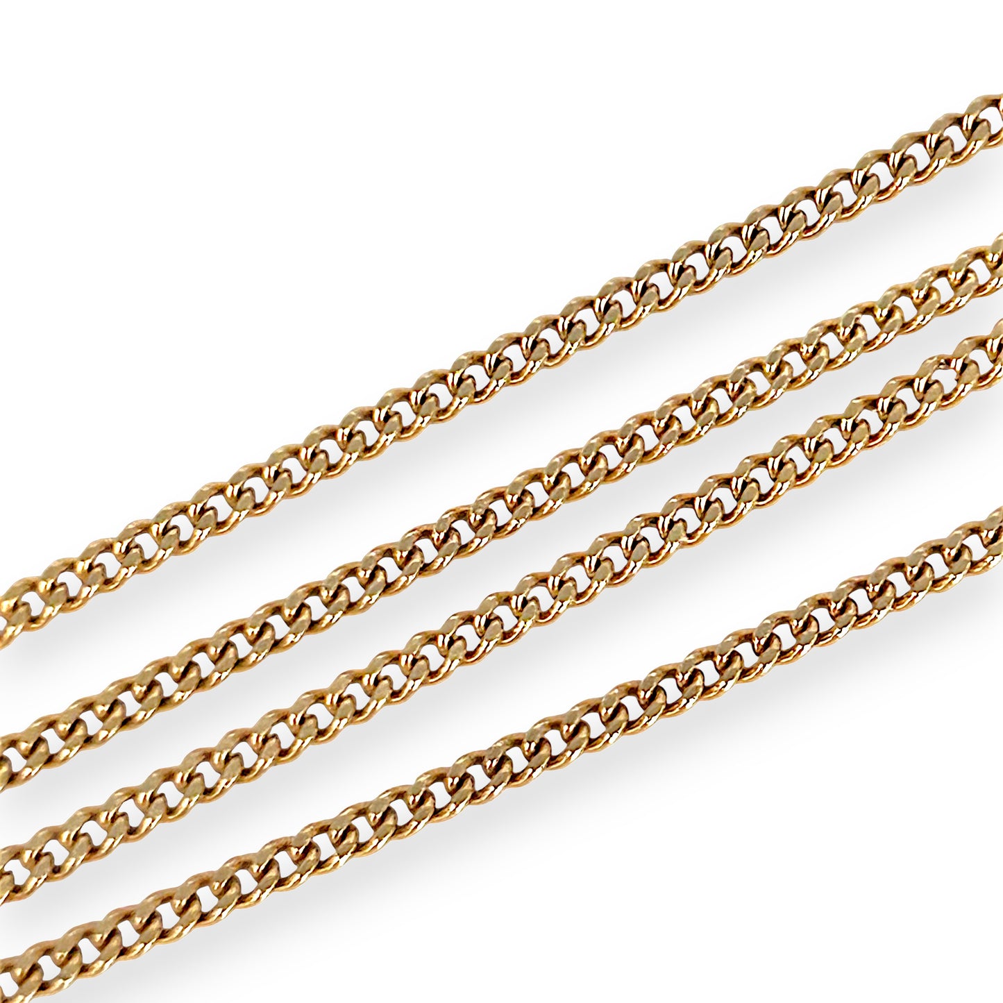 GOLD DEAL | 10ct (10K) Gold Michael HIll Classic Soft Round Curb Link Chain 51cm