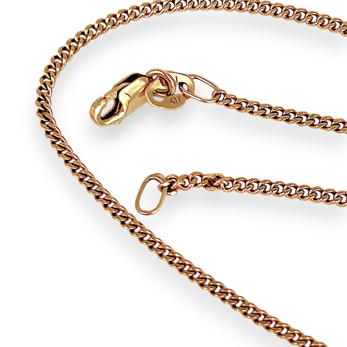 GOLD DEAL | 10ct (10K) Gold Michael HIll Classic Soft Round Curb Link Chain 51cm