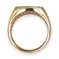 GOLD DEAL | 10ct (10K) Gold Soft Square Signet Ring by MIchael Hill