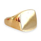 GOLD DEAL | 10ct (10K) Gold Soft Square Signet Ring by MIchael Hill