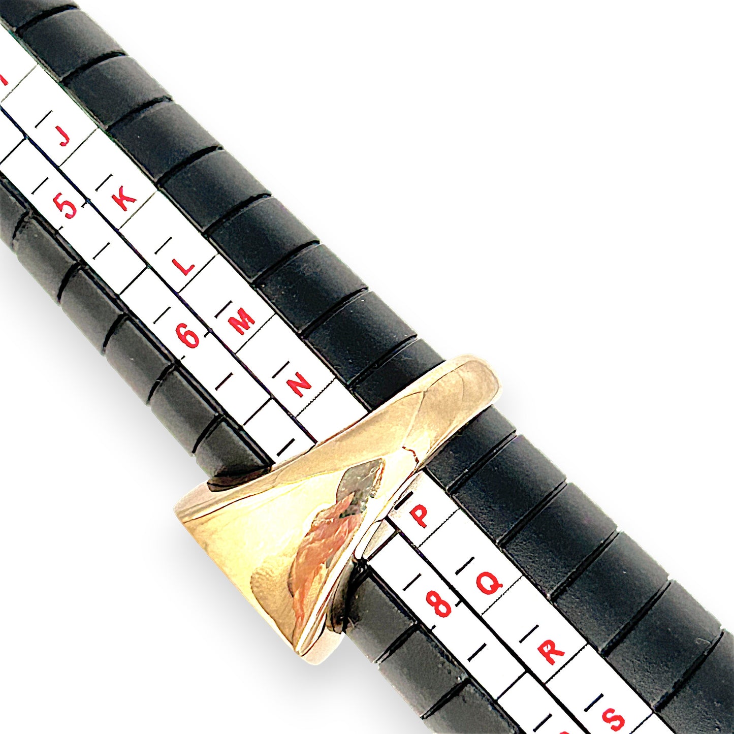 GOLD DEAL | 10ct (10K) Gold Soft Square Signet Ring by MIchael Hill