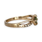 GOLD DEAL | 10ct (10K) Gold Golden Meadow Peridot Ring Size M