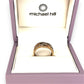 GOLD DEAL | Michael Hill 10ct (10K) Gold Sumptuous Diamond Dress Ring Valuation $1,390