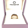 GOLD DEAL | Michael Hill 10ct (10K) Gold Sumptuous Diamond Dress Ring Valuation $1,390