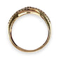 GOLD DEAL | Michael Hill 10ct (10K) Gold Sumptuous Diamond Dress Ring Valuation $1,390