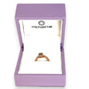 GOLD DEAL | 10ct (10K) Rose Gold Rosé Luxe Ring with Diamonds Size N