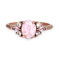 GOLD DEAL | 10ct (10K) Rose Gold Refurbished Opal Aurora Ring Size Q