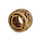 GOLD DEAL | 10ct (10K) Gold Michael Hill Tube Bead Charm - Regal Scroll
