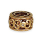 GOLD DEAL | 10ct (10K) Gold Michael Hill Tube Bead Charm - Regal Scroll