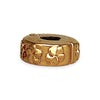 GOLD DEAL | 10ct (10K) Gold Emma & Rose Clip Charm - Flowers