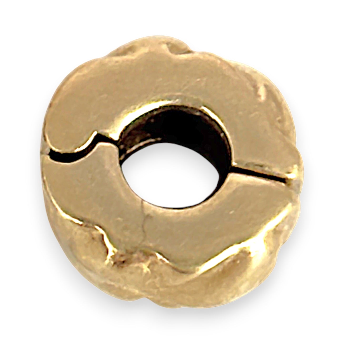 GOLD DEAL | 14ct (14K) Gold Pandora Love Heart Clip Charm
