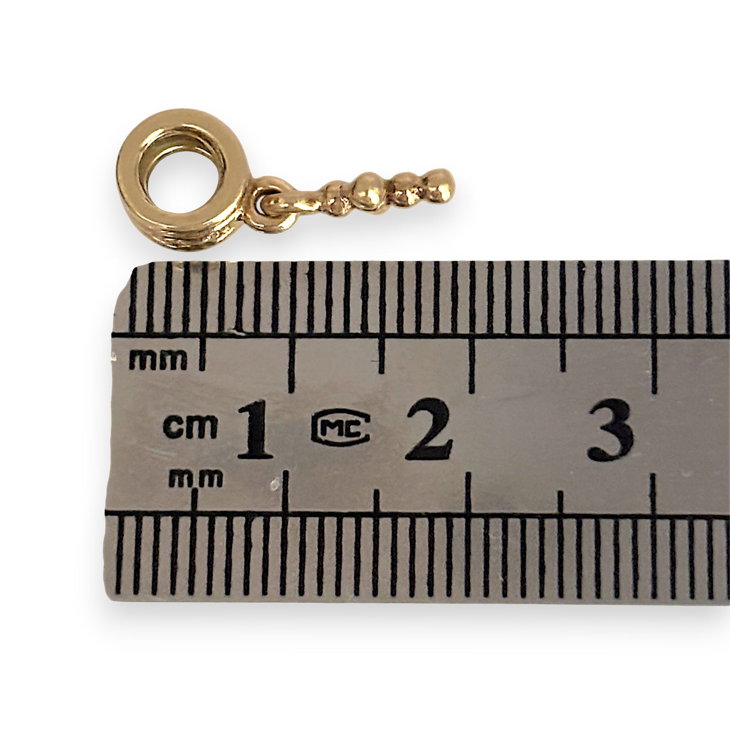 GOLD DEAL | 14ct (14K) Gold Pandora Rounded Ends Cross Charm