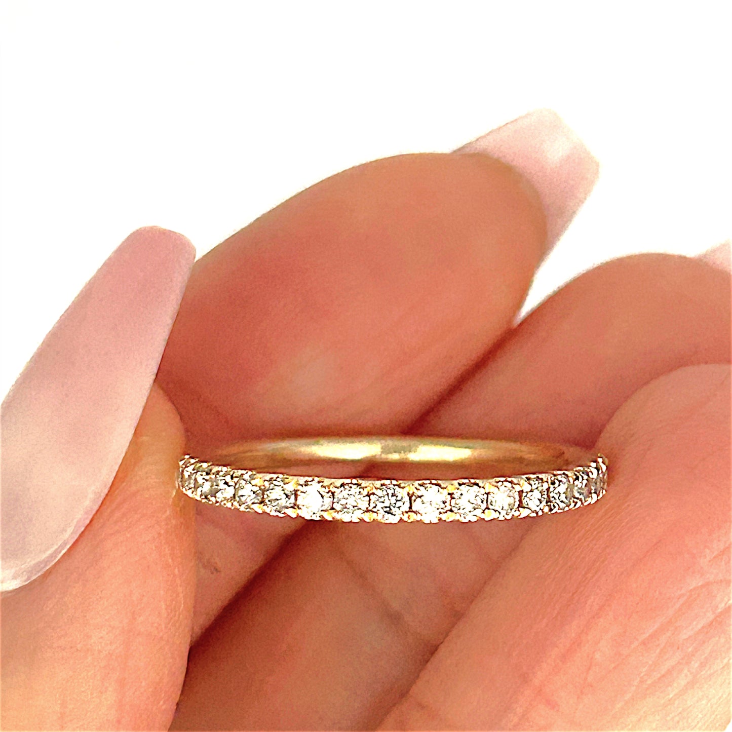 GOLD DEAL | 14ct (14K) Gold Eternal Grace 0.34ct Diamond Ring