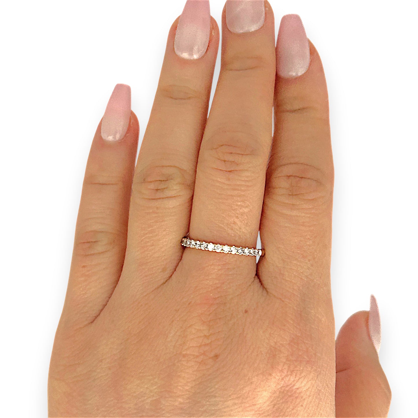 GOLD DEAL | 14ct (14K) Gold Eternal Grace 0.34ct Diamond Ring