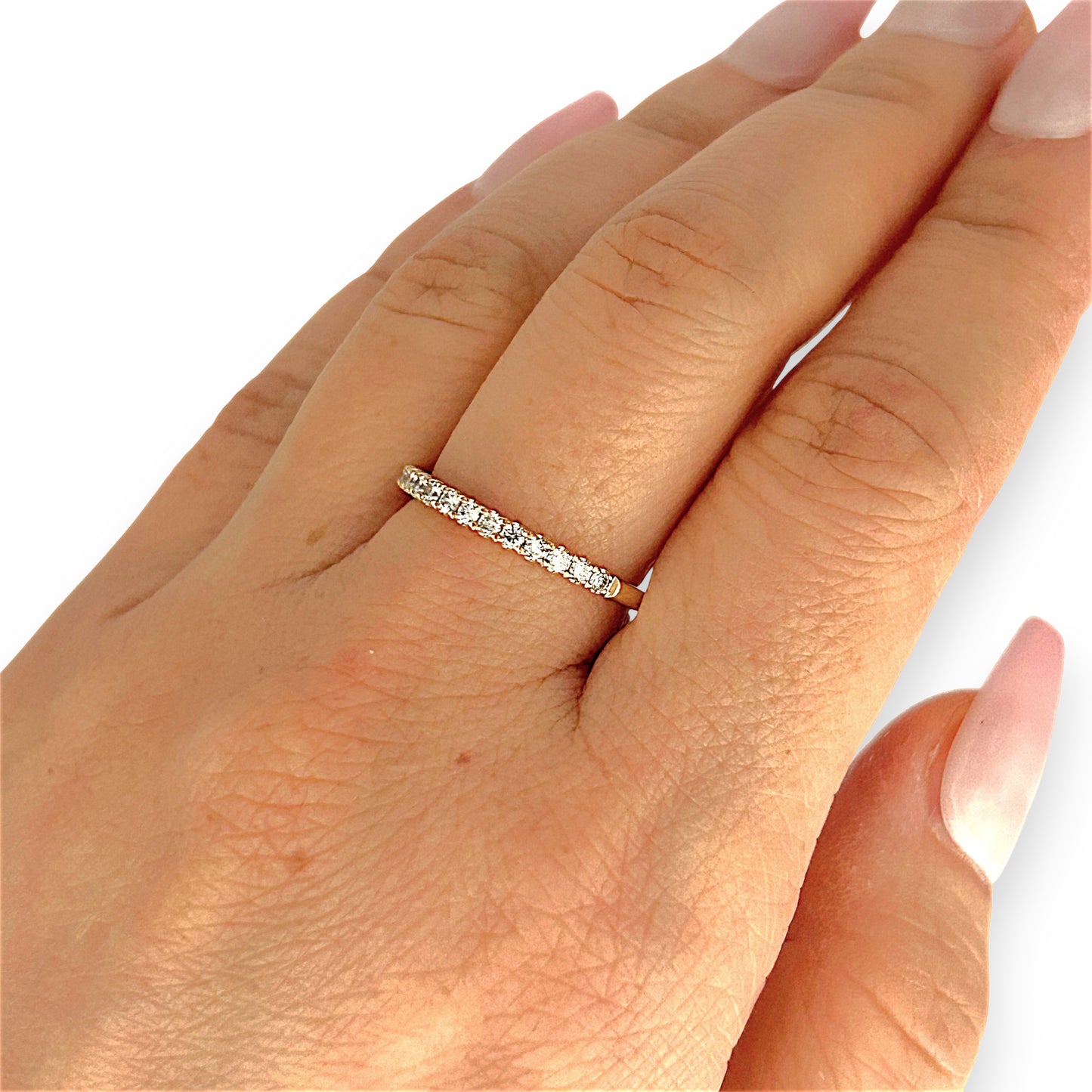 GOLD DEAL | 14ct (14K) Gold Eternal Grace 0.34ct Diamond Ring