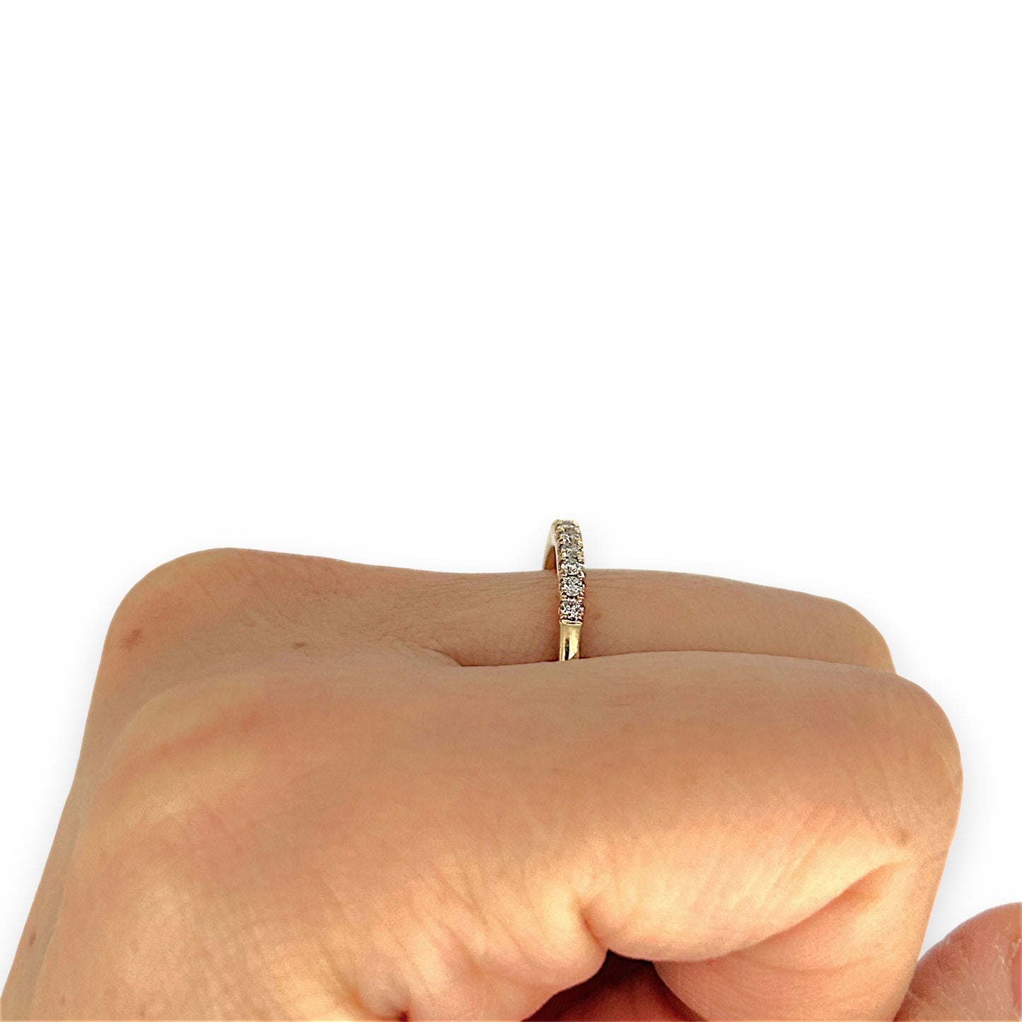 GOLD DEAL | 14ct (14K) Gold Eternal Grace 0.34ct Diamond Ring