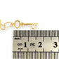 GOLD DEAL | 14ct (14K) Gold 5 Charms Bracelet 18cm