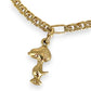 GOLD DEAL | 14ct (14K) Gold 5 Charms Bracelet 18cm