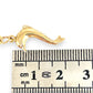GOLD DEAL | 14ct (14K) Gold 5 Charms Bracelet 18cm