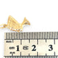 GOLD DEAL | 14ct (14K) Gold 5 Charms Bracelet 18cm