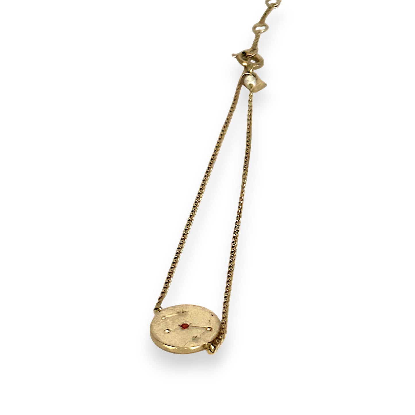 GOLD DEAL | 14ct (14K) Gold Celestial Archer Zodiac 18cm Bracelet – Sagittarius