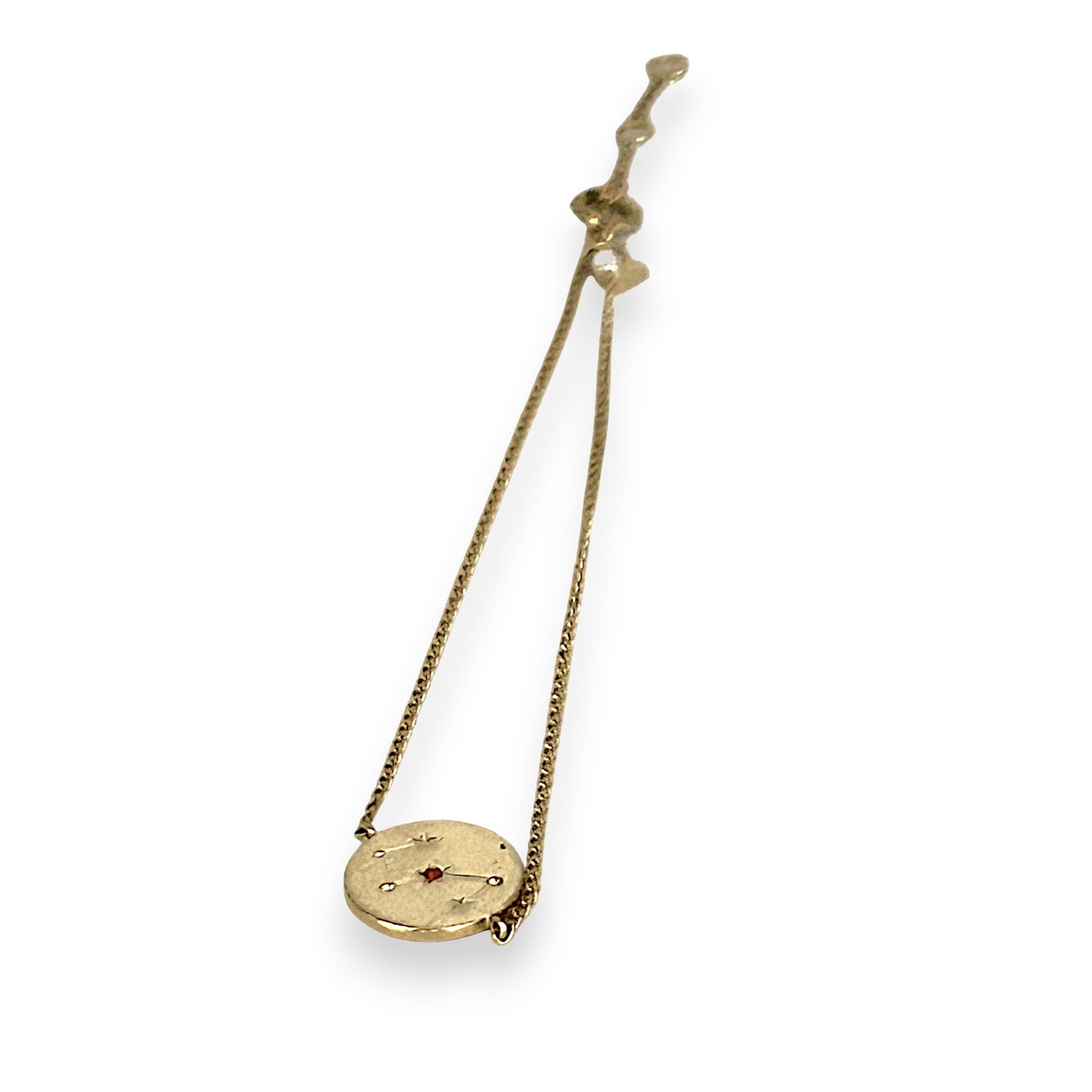 GOLD DEAL | 14ct (14K) Gold Celestial Archer Zodiac 18cm Bracelet – Sagittarius