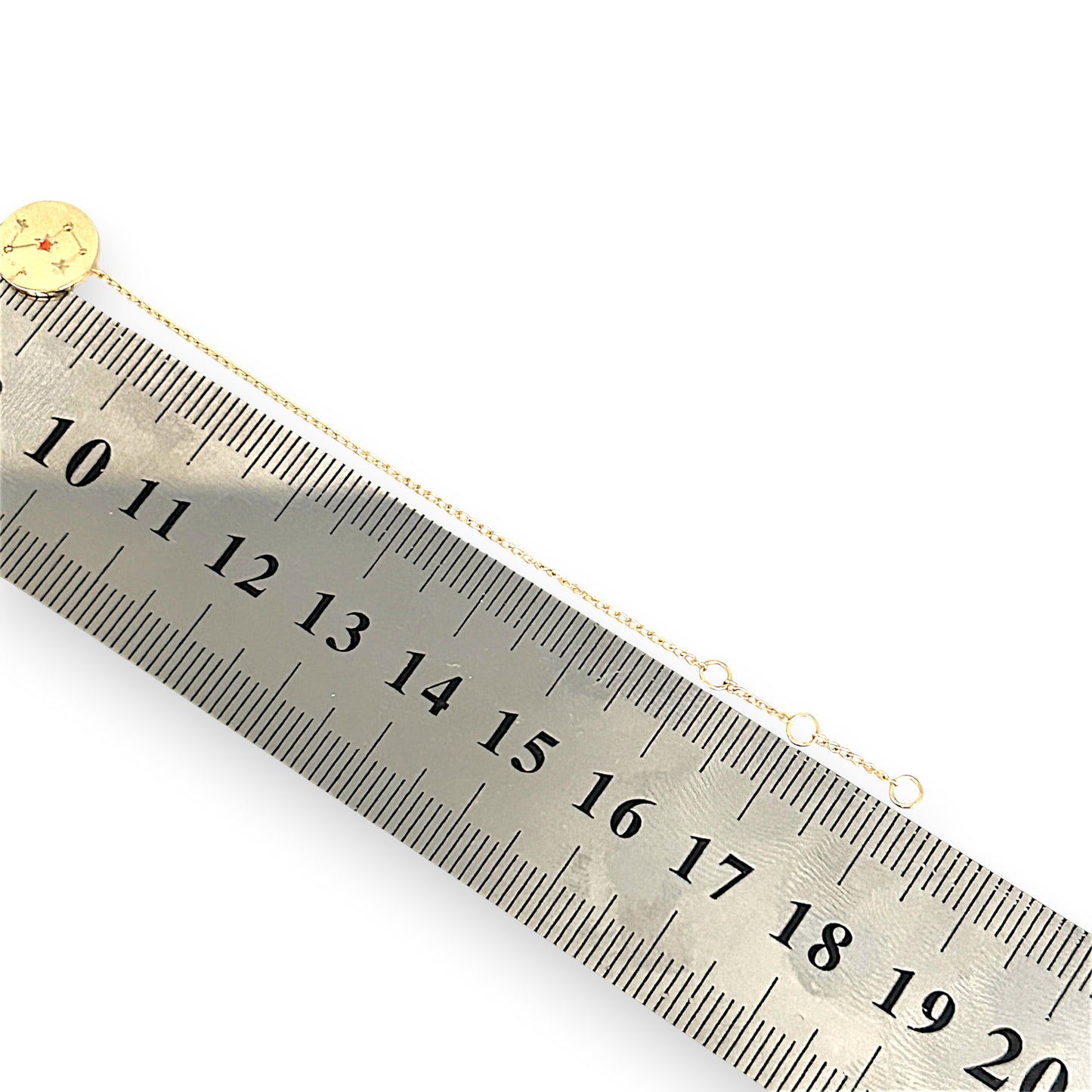 GOLD DEAL | 14ct (14K) Gold Celestial Archer Zodiac 18cm Bracelet – Sagittarius