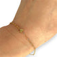 GOLD DEAL | 14ct (14K) Gold Sweet Embrace Heart Charm Bracelet 23cm