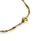 GOLD DEAL | 14ct (14K) Gold Sweet Embrace Heart Charm Bracelet 23cm