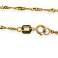 GOLD DEAL | 14ct (14K) Gold Sweet Embrace Heart Charm Bracelet 23cm