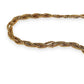 GOLD DEAL | 14ct (14K) Gold Vintage Intricate triple-strand brilliance Chopin Chain 42cm