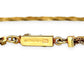 GOLD DEAL | 14ct (14K) Gold Vintage Intricate triple-strand brilliance Chopin Chain 42cm