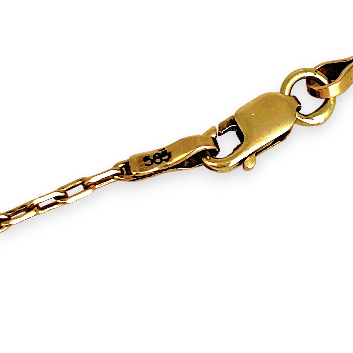 GOLD DEAL | 14ct (14K) Gold Soléa Fine Cable Link Chain 57cm