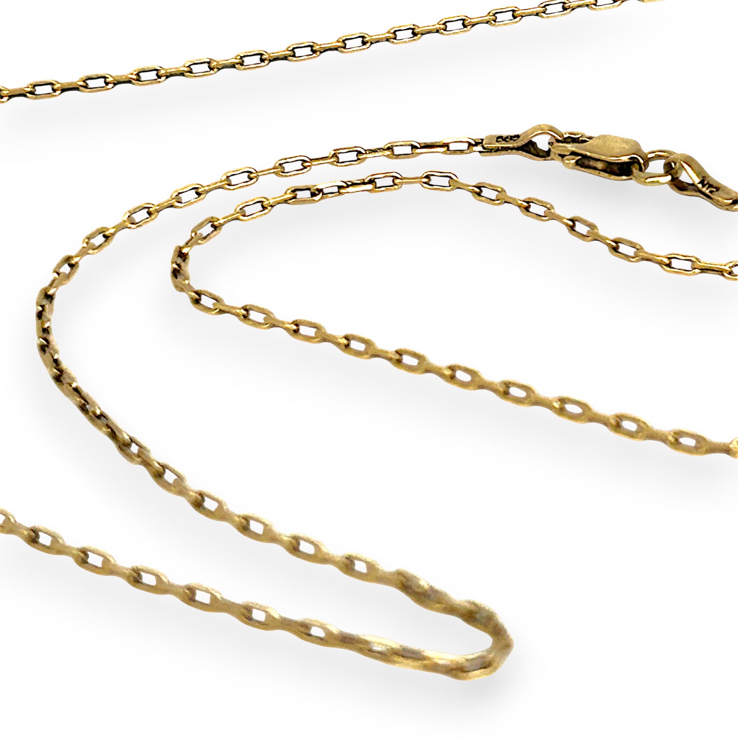 GOLD DEAL | 14ct (14K) Gold Soléa Fine Cable Link Chain 57cm